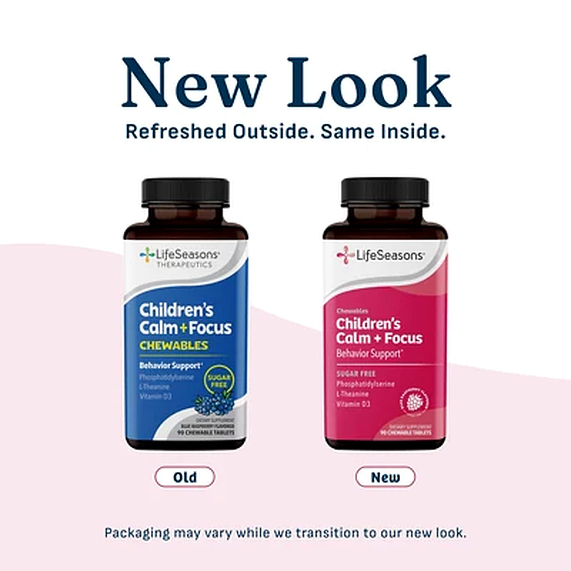 LifeSeasons Children’s Calm + Focus 90 Chewable Tablets
