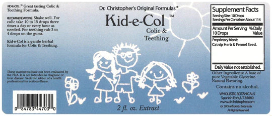 Dr. Christopher's Kid-e-Col Teething Formula