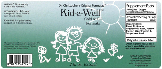 Dr. Christopher's Kid-e-Well Winter Formula