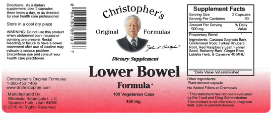 Lower Bowel Formula