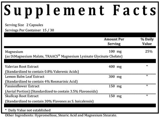 Supplement Facts Panel