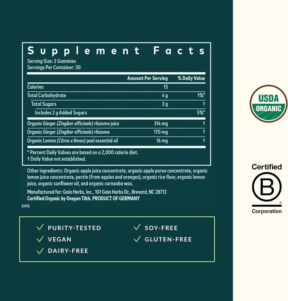 Supplement Facts Panel