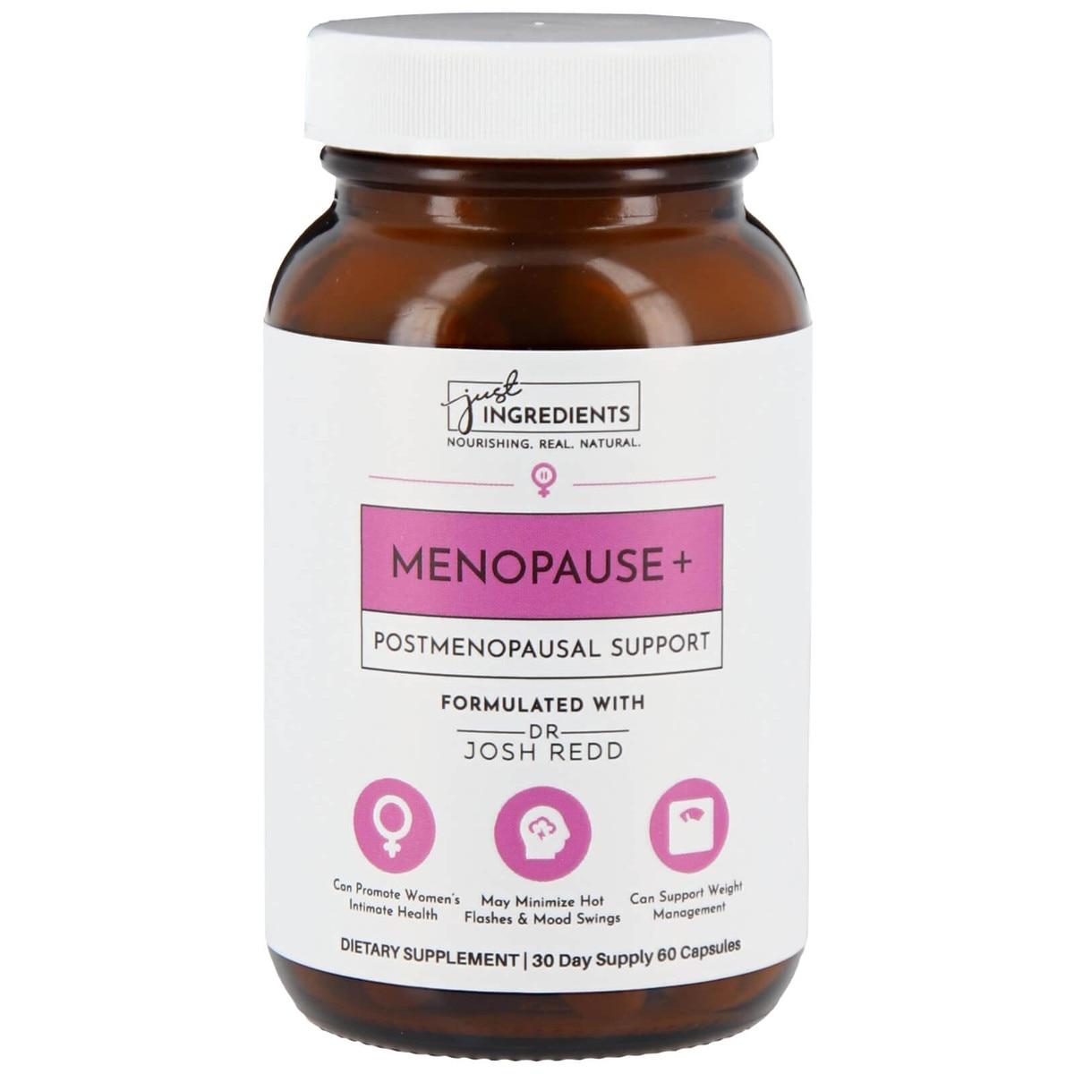 Just Ingredients Menopause+ – 60 Capsules (30 Servings)