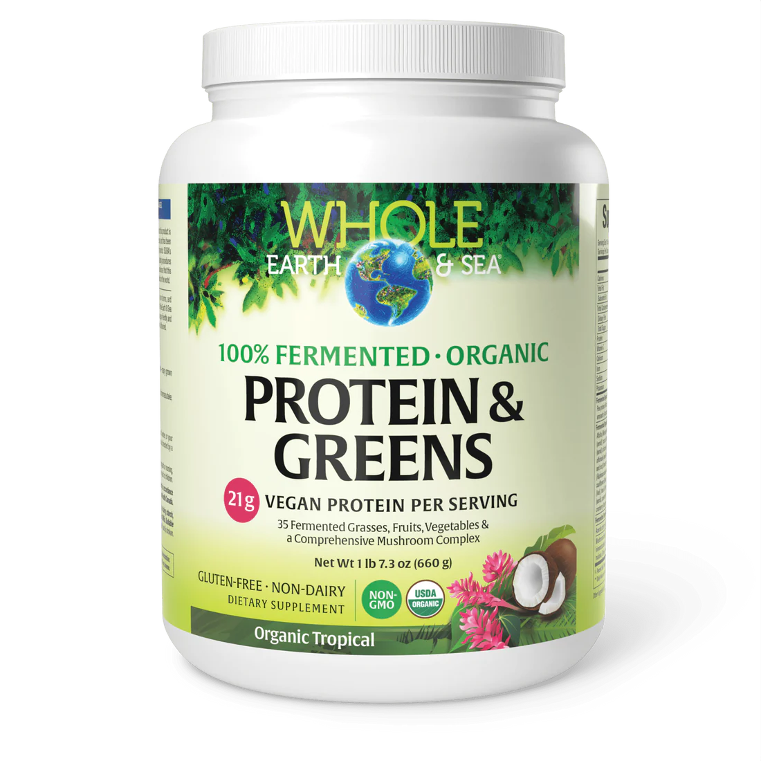 Whole Earth & Sea® Fermented Organic Protein & Greens