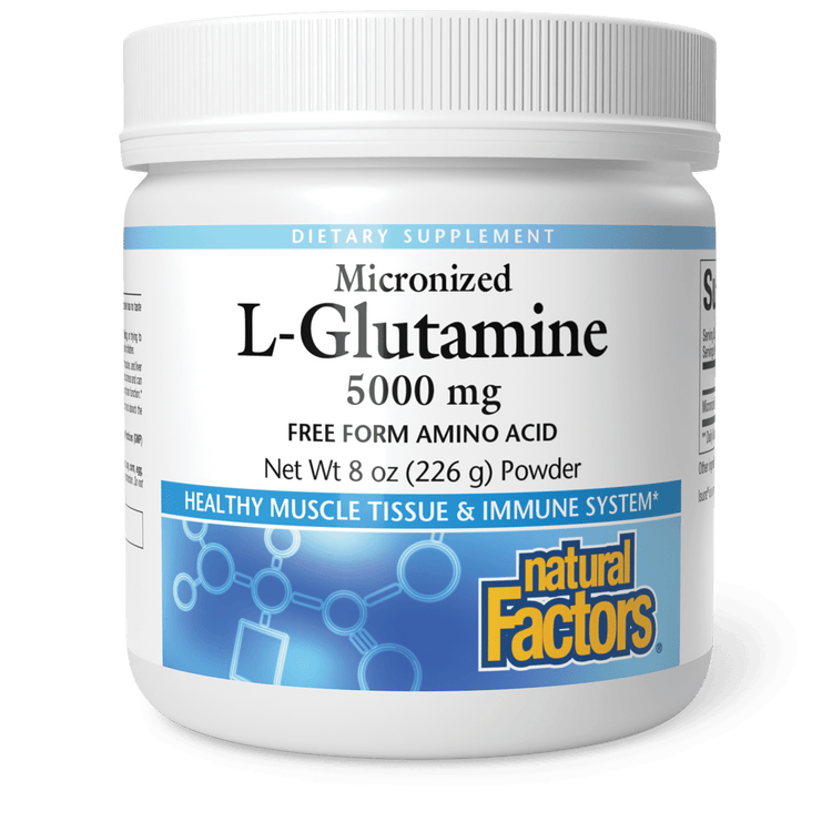 Micronized L-Glutamine Amino Acid 5,000 mg Powder