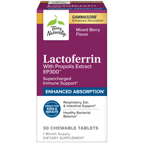 Terry Naturally™ Lactoferrin With Propolis Extract EP300™