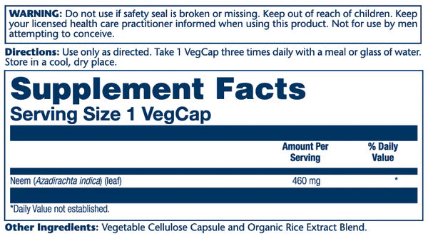 Supplement Facts Panel