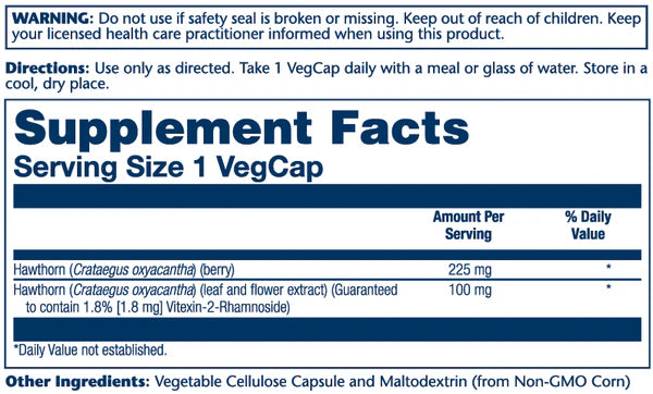 Supplement Facts Panel