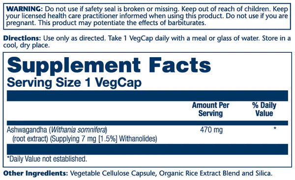 Supplement Facts Panel