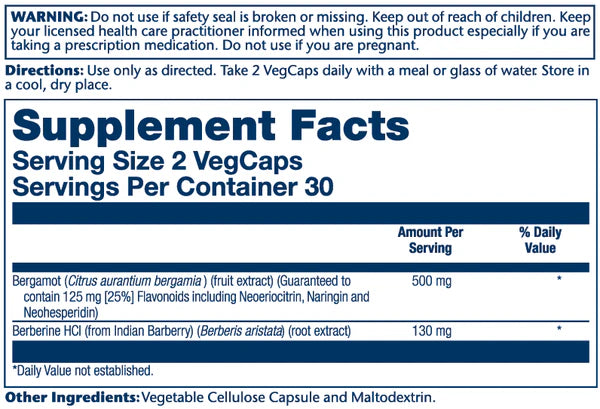 Supplement Facts Panel