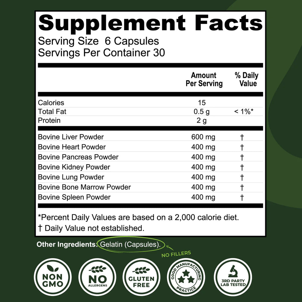 Supplement Facts Panel