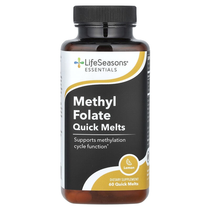 Methyl Folate Quick Melts – 60 Quick Melts (Lemon Flavor)