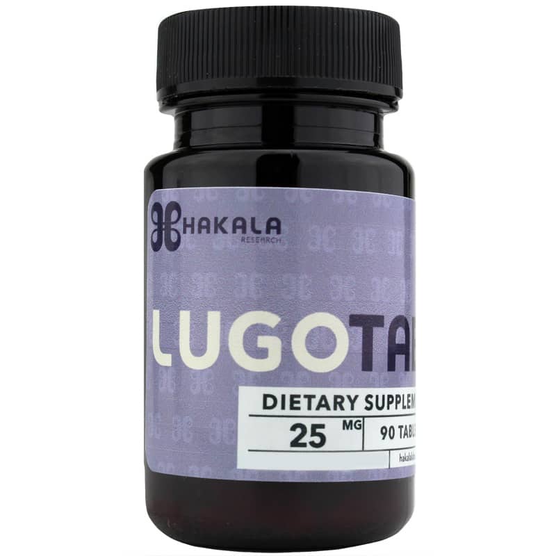 LugoTab Iodine Tablets 25mg (90 Tablets)