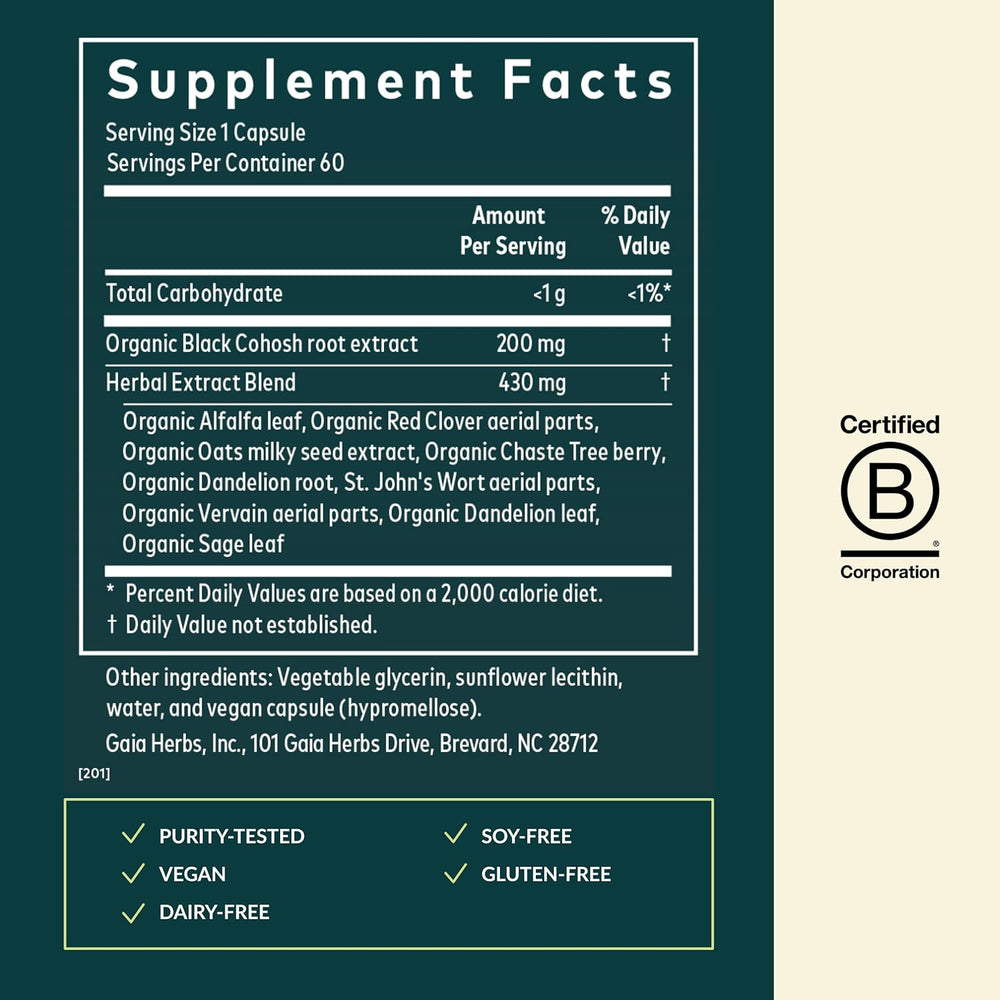 Supplement Facts Panel