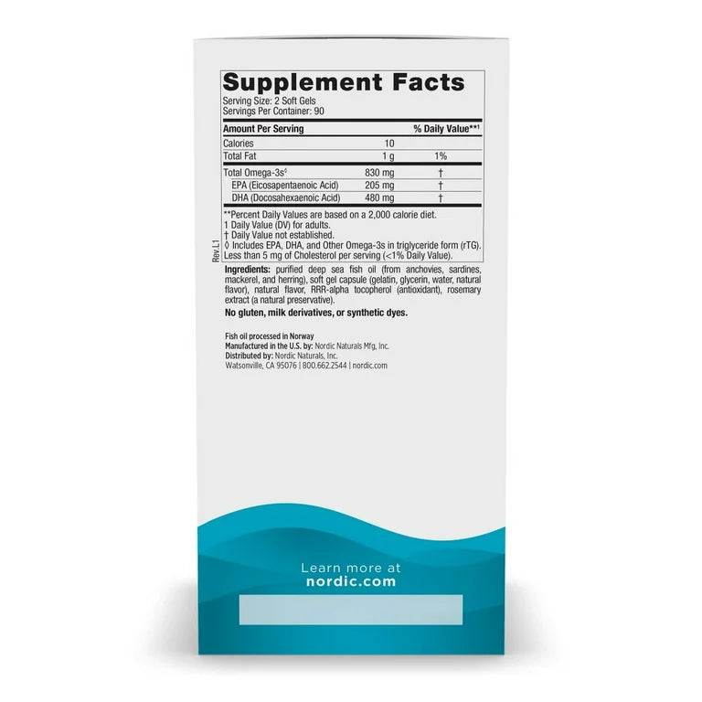 Nordic Naturals DHA – Strawberry‑Flavored