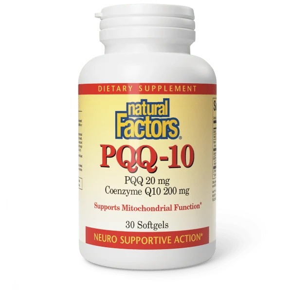 Natural Factors PQQ-10 (20mg PQQ/200mg CoQ10