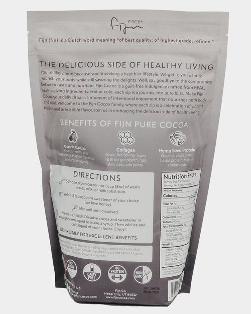 Fijn Cocoa Pure Cocoa Collagen Blend (Unsweetened)