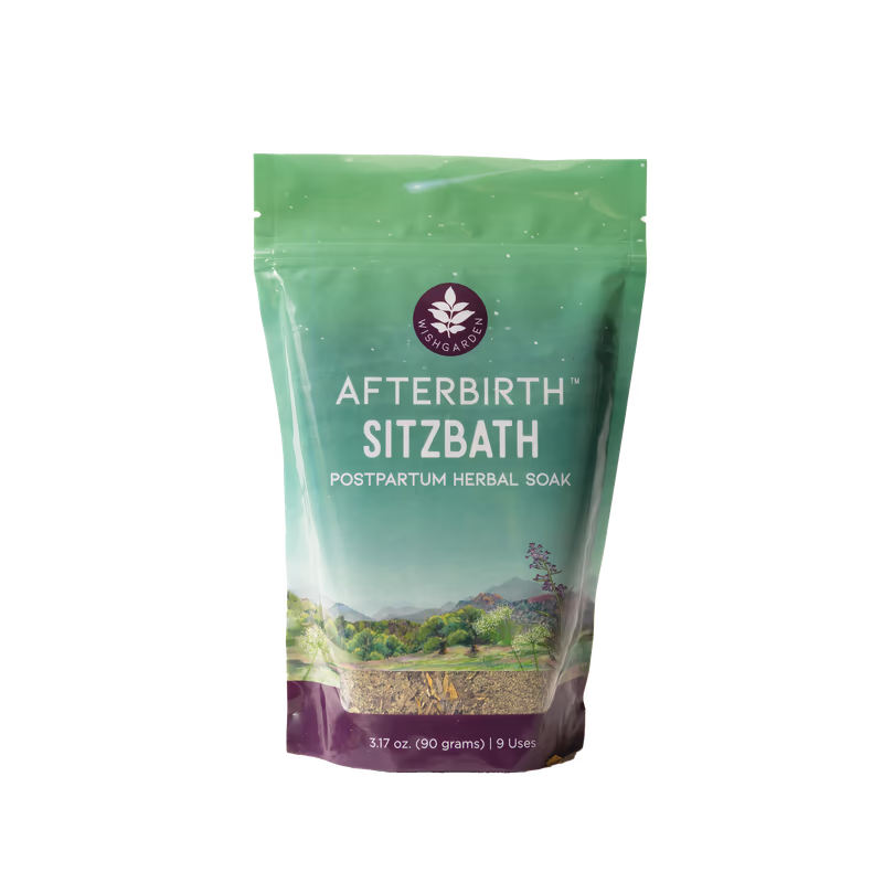WishGarden Herbs Afterbirth Sitzbath 3.17 oz (9 uses)