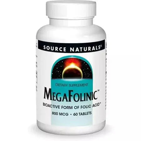 MegaFolinic BioActive Folic Acid (60 Tablets)