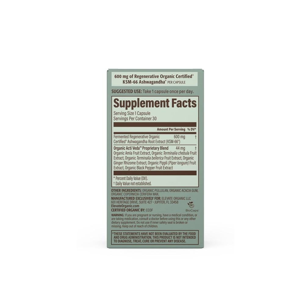 Supplement Facts Panel