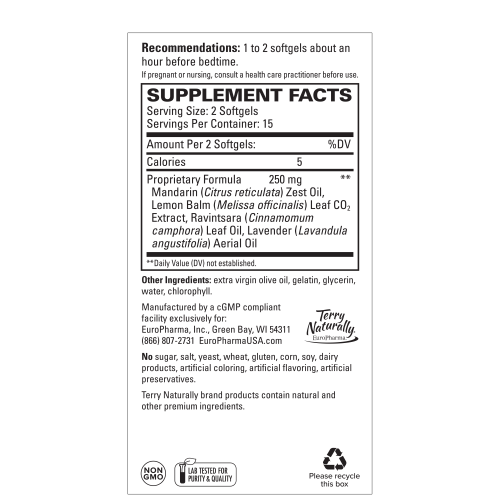 Supplement Facts Panel