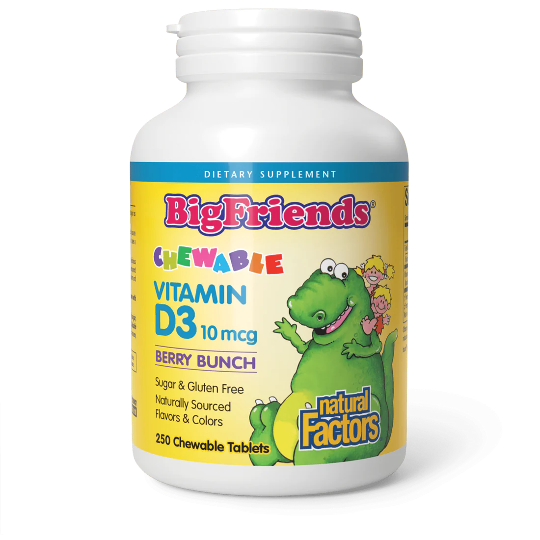 BigFriends® Chewable Vitamin D3 for Kids (250 Tablets)