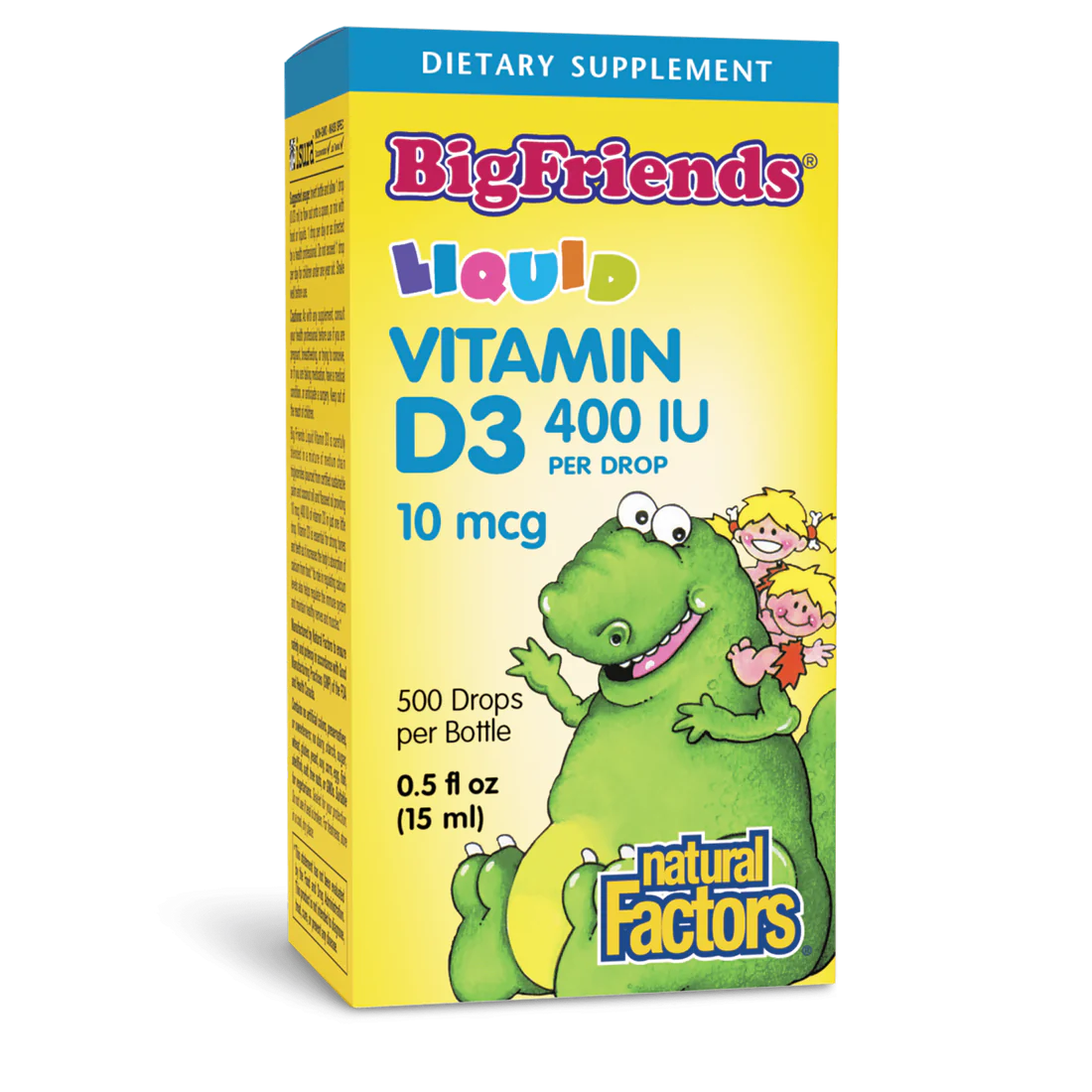 BigFriends® Liquid Vitamin D3 for Kids