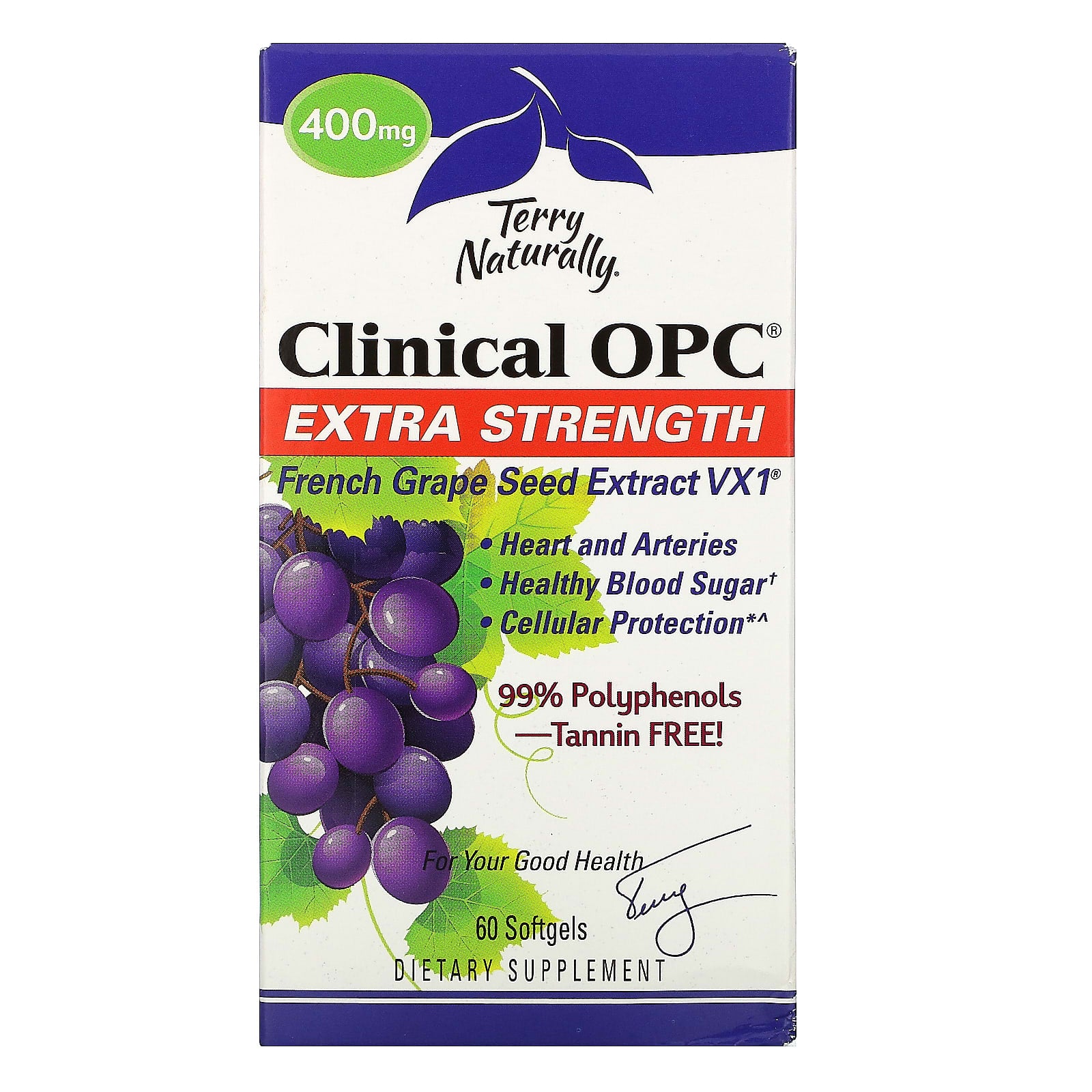 Clinical OPC® Extra Strength 400mg (60 Softgels)