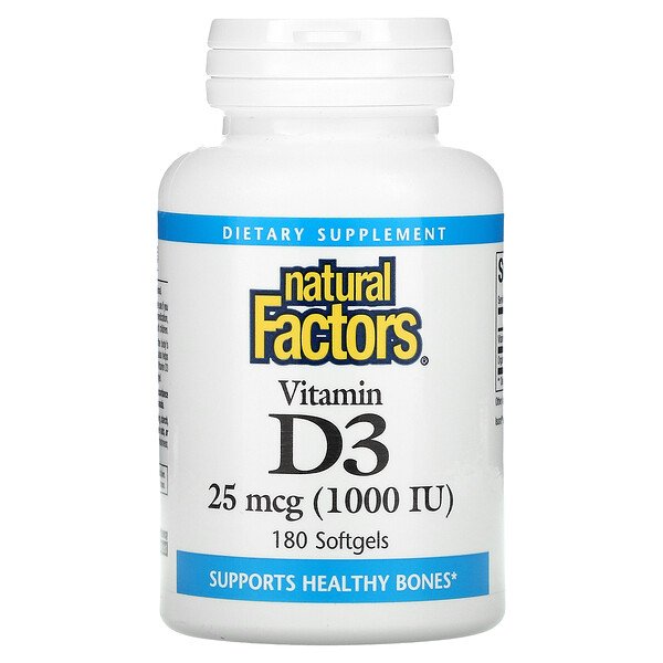 Vitamin D3 25 mcg (1000 IU)