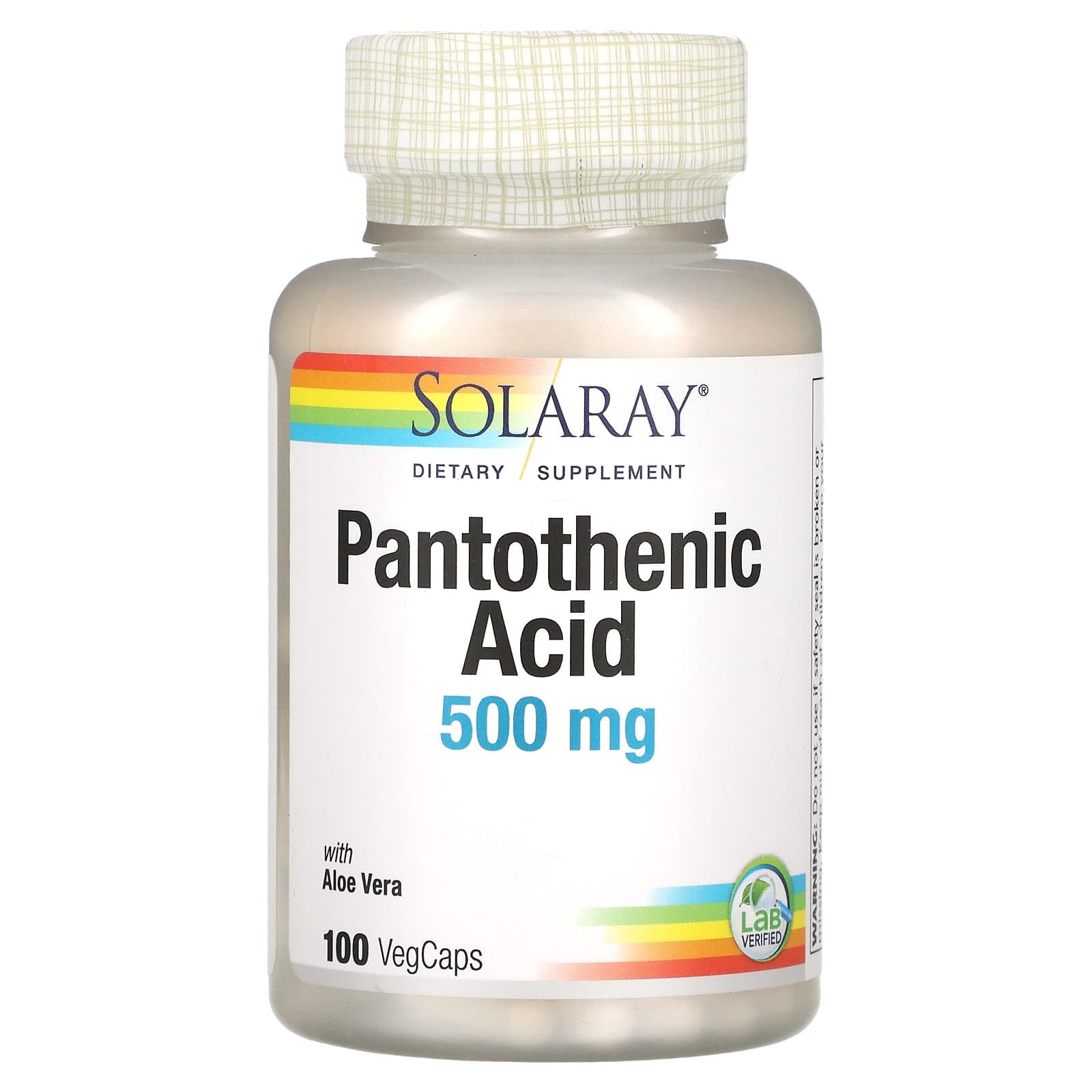 Pantothenic Acid B5 500mg