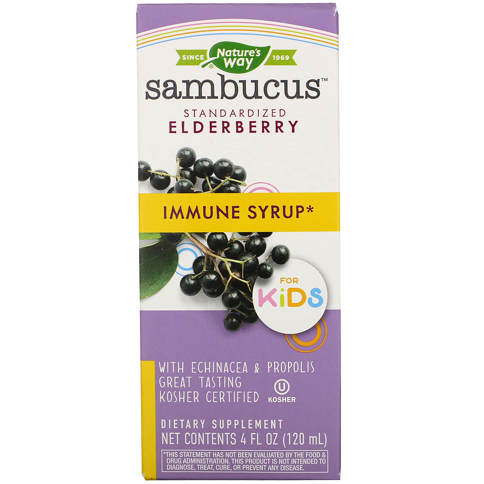 Sambucus Elderberry Immune Syrup for Kids