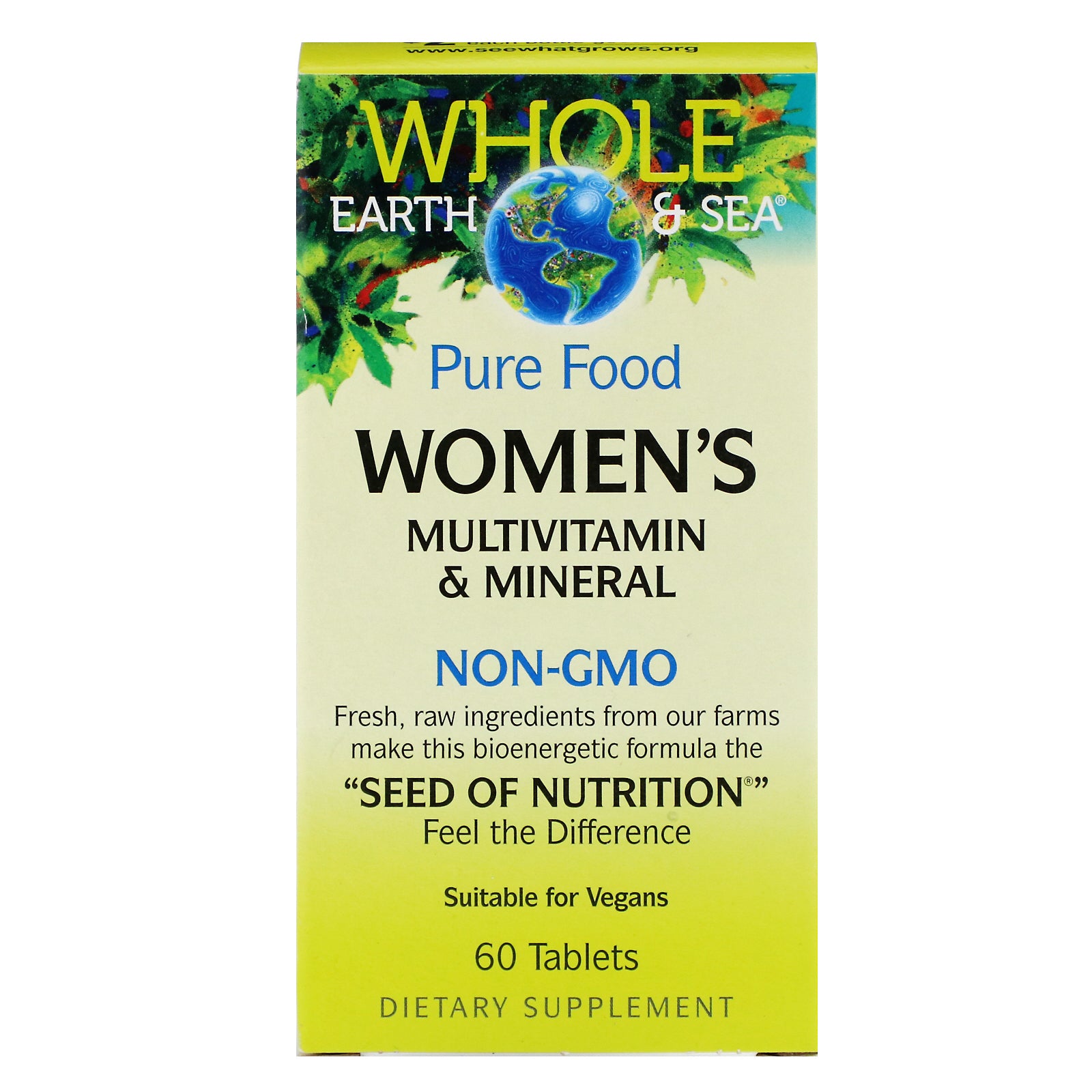 Whole Earth & Sea Women's Multivitamin & Mineral