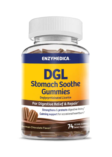 DGL Stomach Soothe (74 german chocolate gummies)