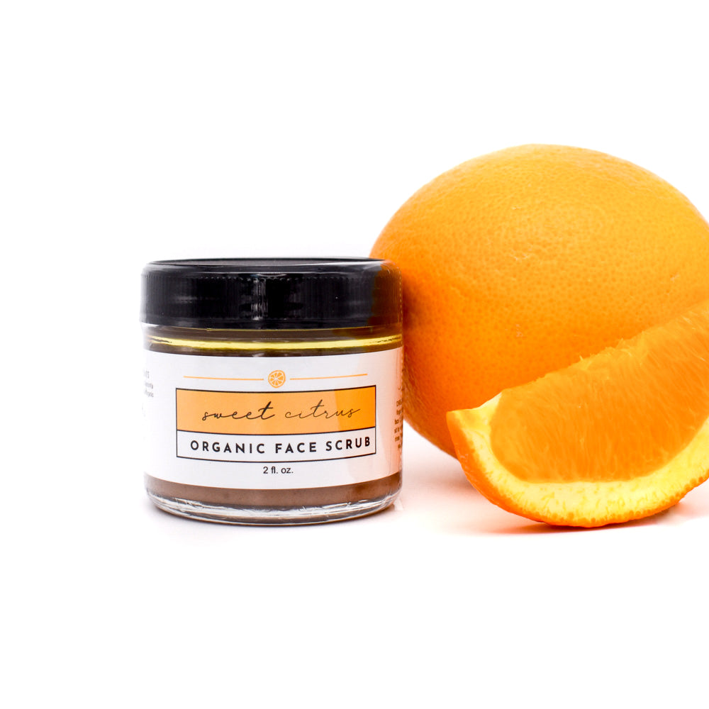 Just Ingredients Organic Face Scrub (Sweet Citrus)