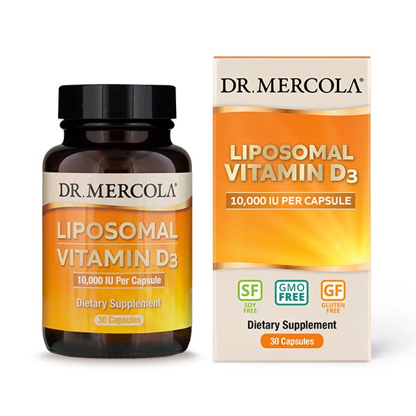 Liposomal Vitamin D 10000 IU (250 mcg)