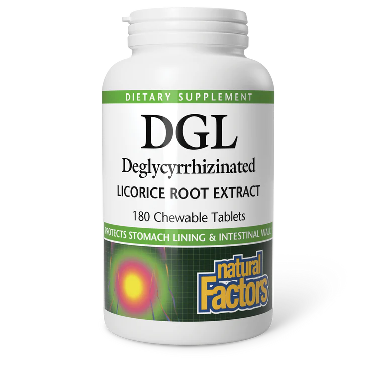 DGL Licorice Root Extract (180 Chewable Tablets) — Vitality Nutrition