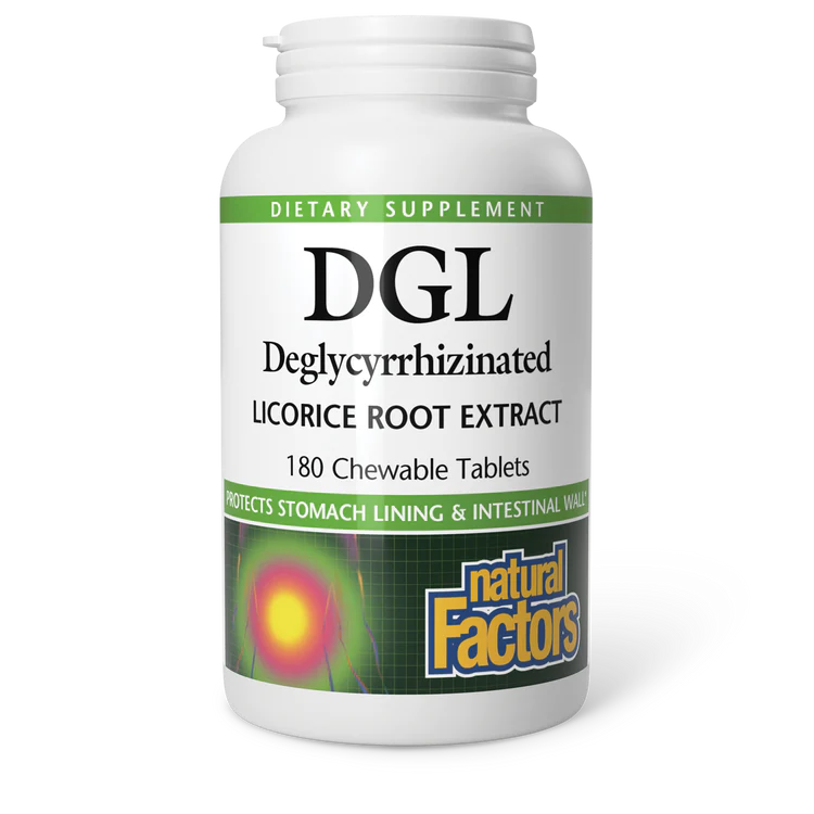 DGL Licorice Root Extract (180 Chewable Tablets)